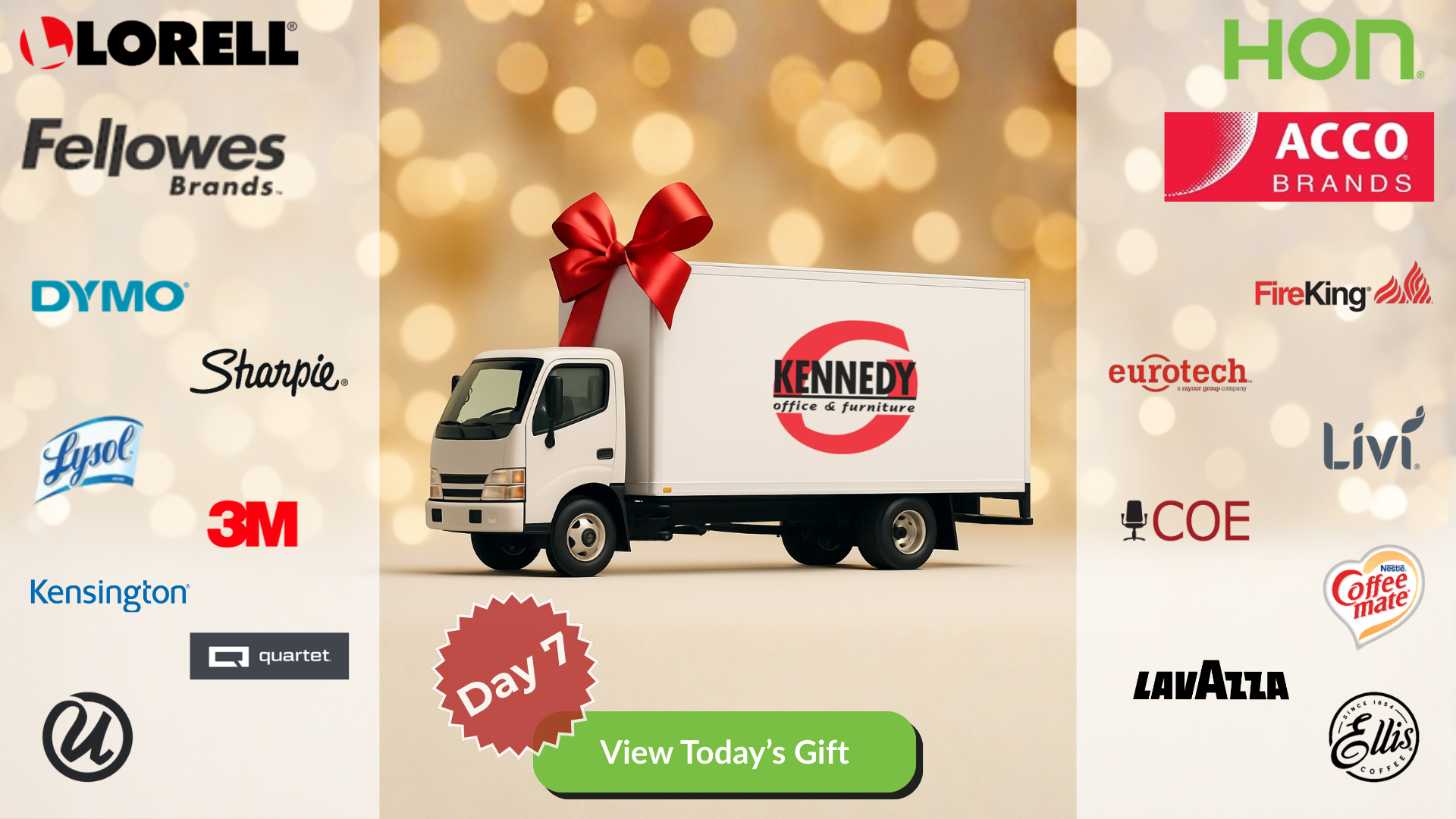 Kennedy’s 12 Business Days of Christmas sponsors